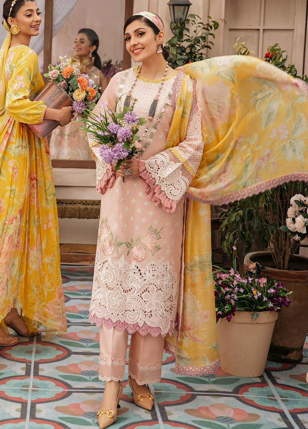 MUSHQ | UNSTITCHED LAWN 3PC