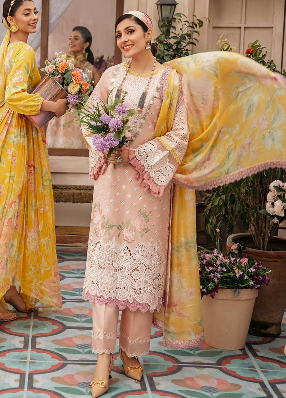 MUSHQ | UNSTITCHED LAWN 3PC