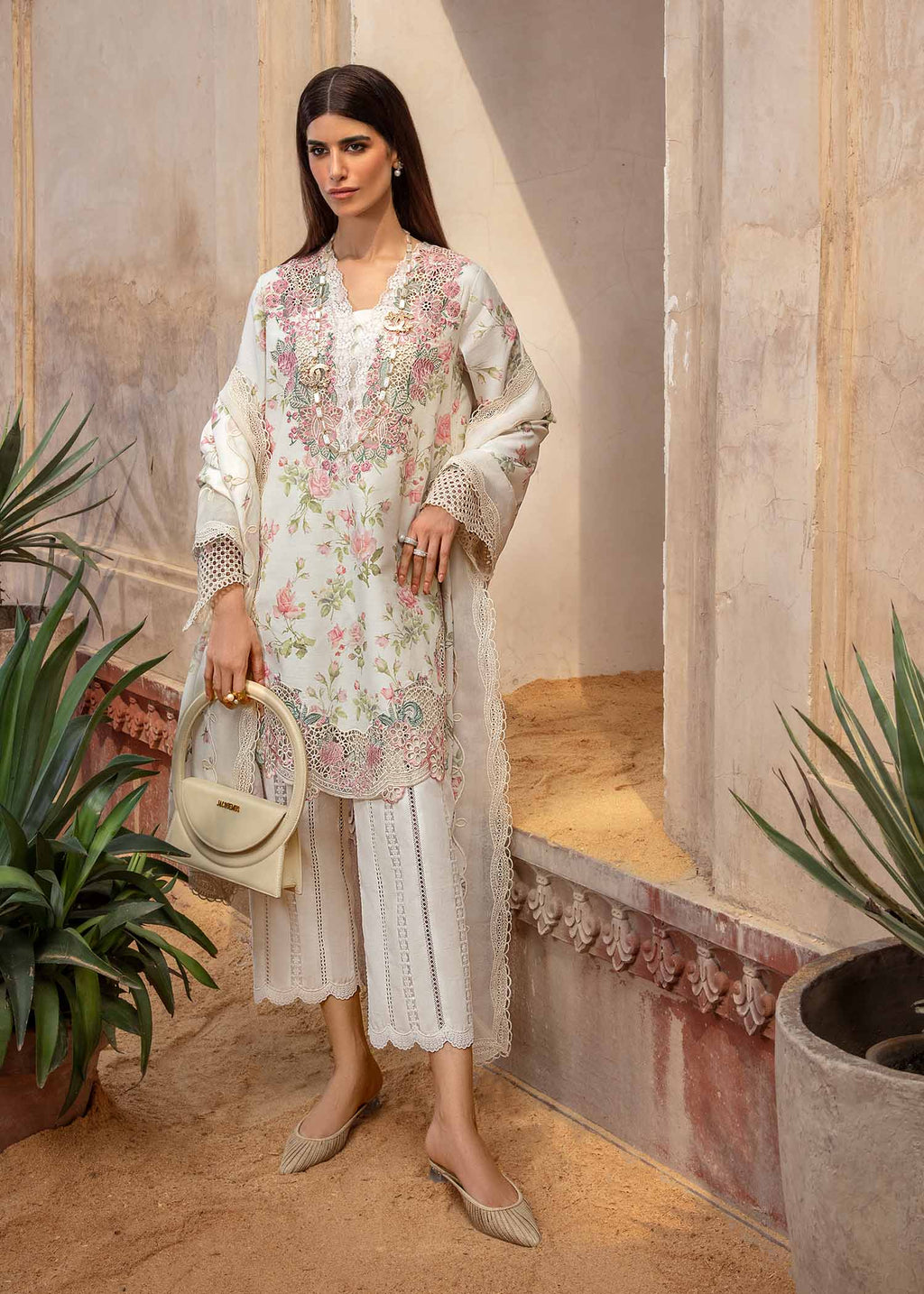 CRIMSON | A FLOWER NAMED PEACE | UNSTITCHED LAWN 3PC