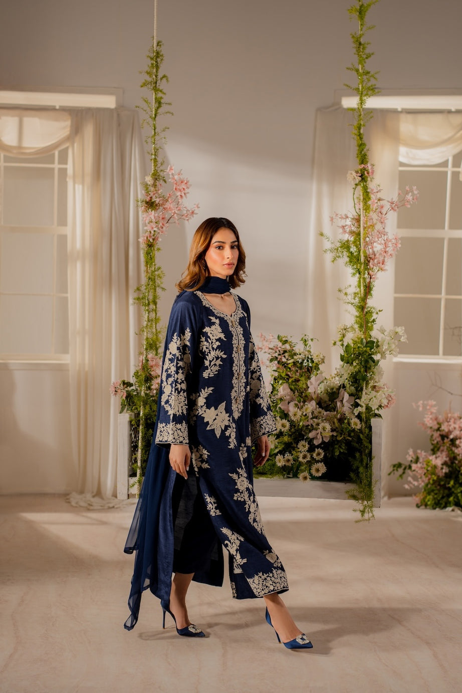 VINTAGE | KHWAAB ||UNSTITCHED LAWN 3PC