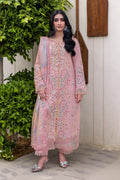 RANG RASIYA - 3PC LAWN EMBROIDERED SHIRT WITH CHIFFON  EMBROIDERED READY TO WEAR DUPATTA (WM-403)