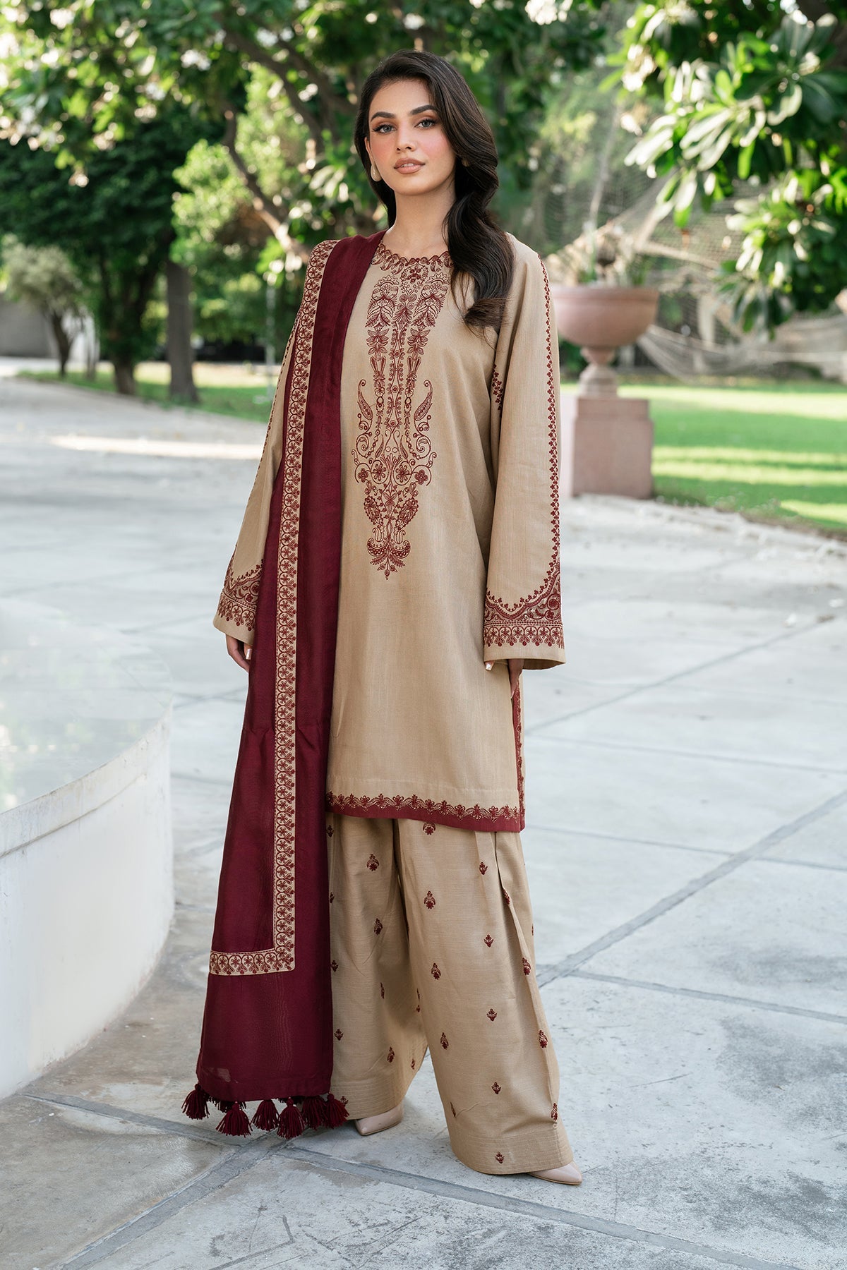 BAROQUE | UNSTITCHED LAWN 3PC