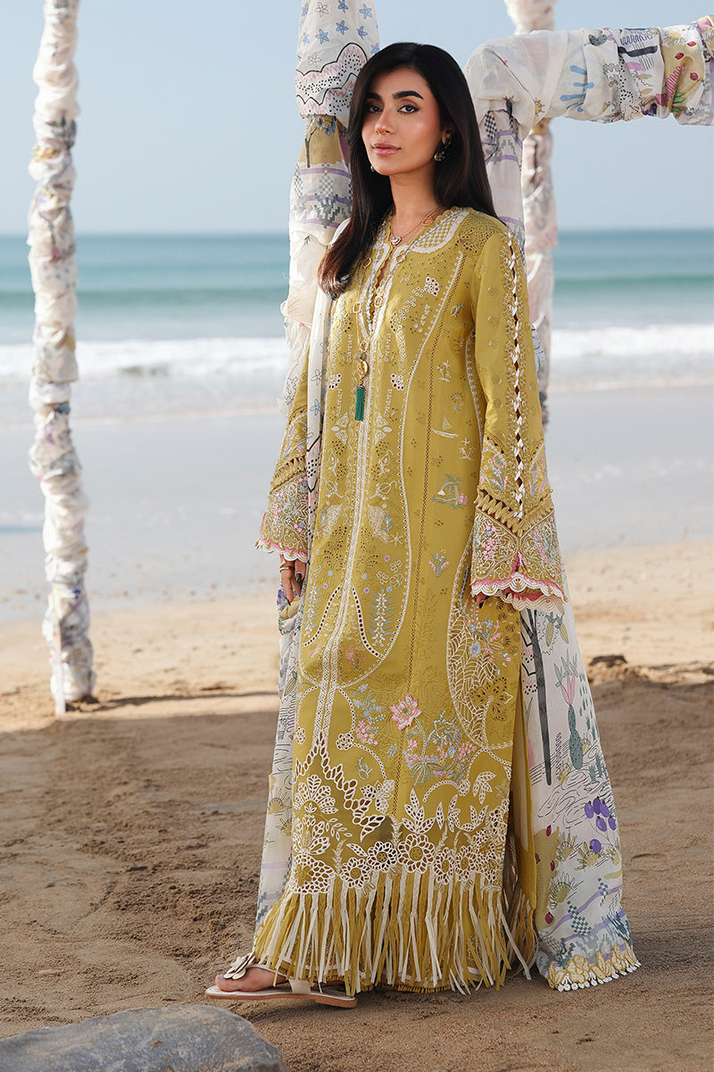 QALAMKAR | HIRA | UNSTITCHED LAWN 3PC