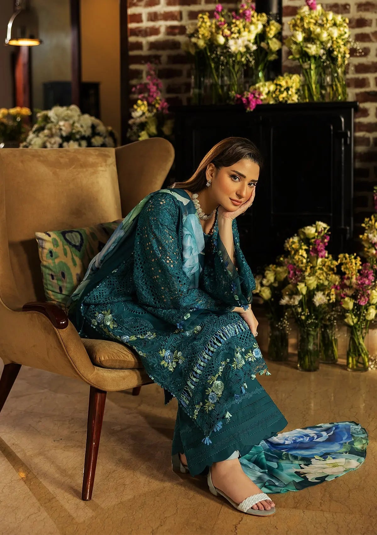 KAHF | Whimsy | UNSTITCHED LAWN 3PC