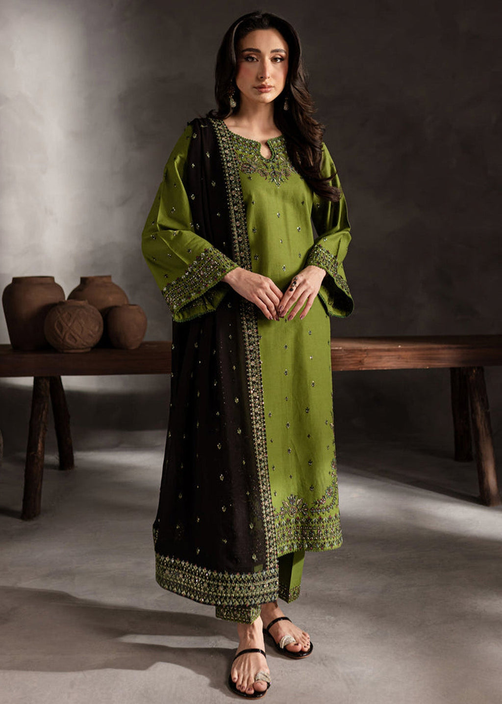 EZZAH | UNSTITCHED LUXURY LAWN 3PC