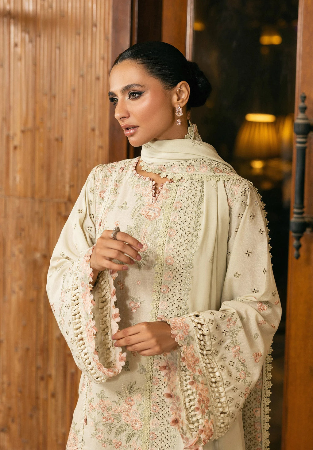 ELAF | PEARLOSA | LAWN UNSTITCHED 3PC