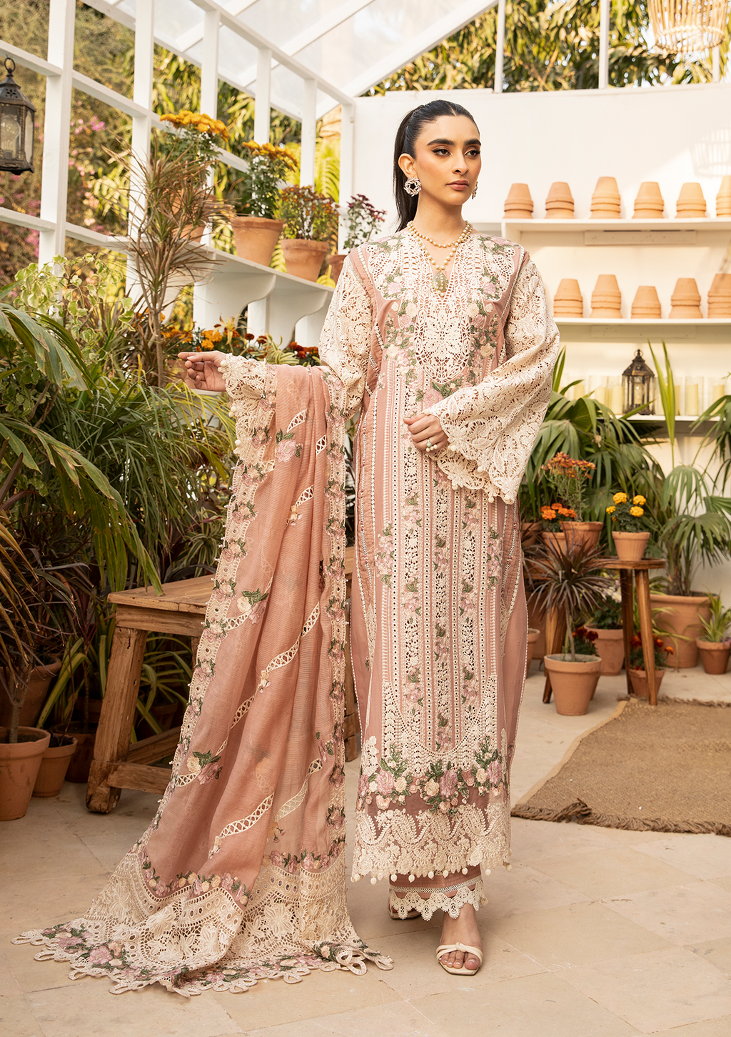 ELAF PREMIUM | SHAHANA | UNSTITCHED LAWN 3PC