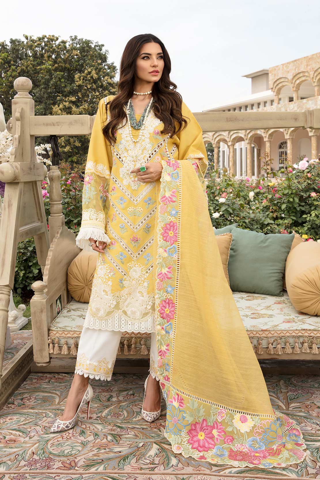 CRIMSON | FLORAL AFFAIR | UNSTITCHED LAWN 3PC