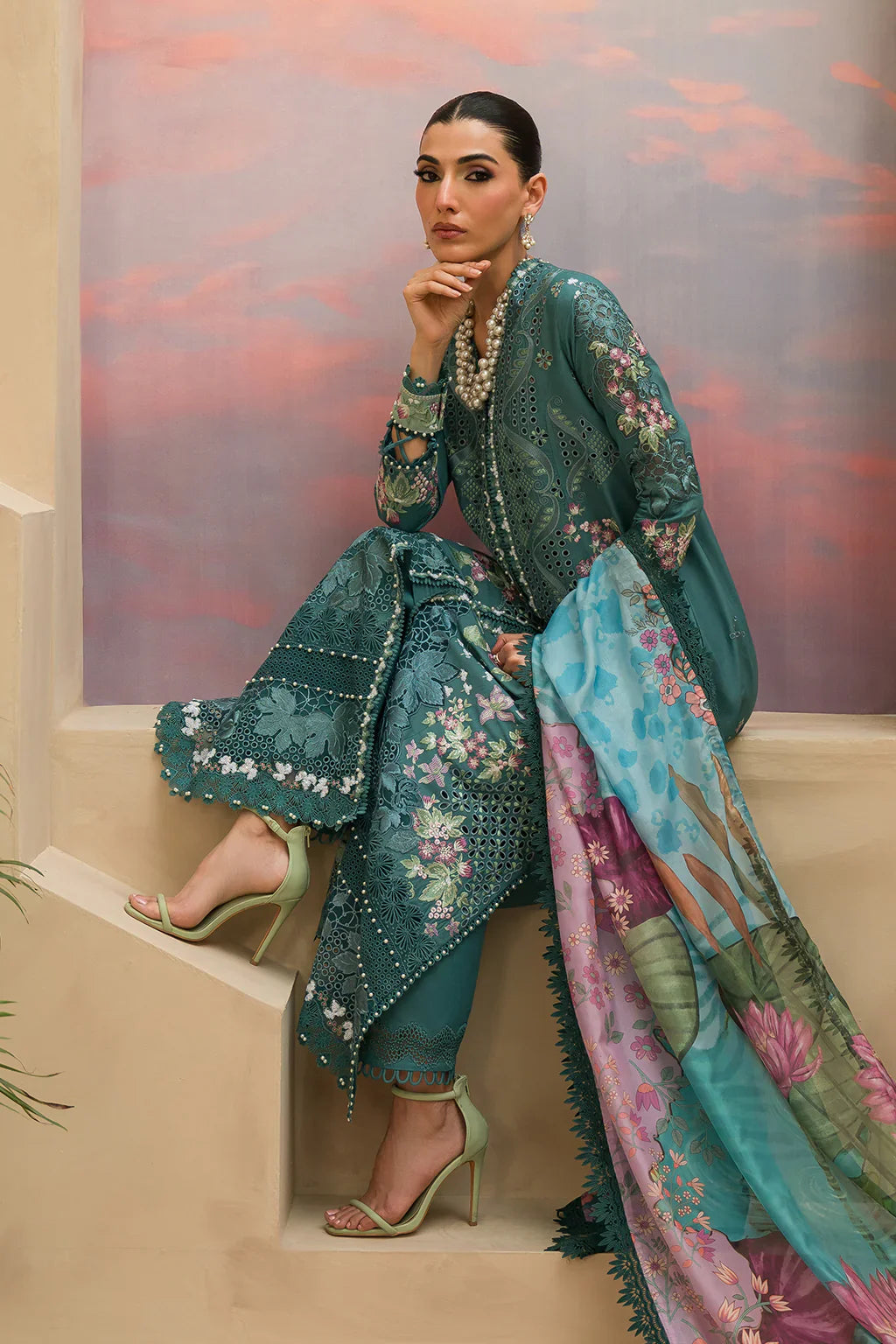AFROZEH| LAWN 3PC | EID WEAR