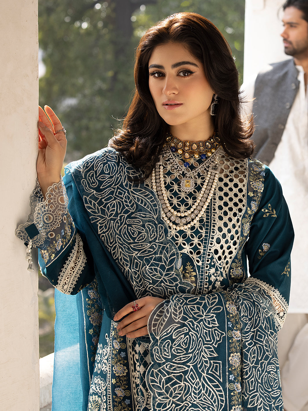 MAHNUR | SELENE | UNSTITCHED LAWN 3PC
