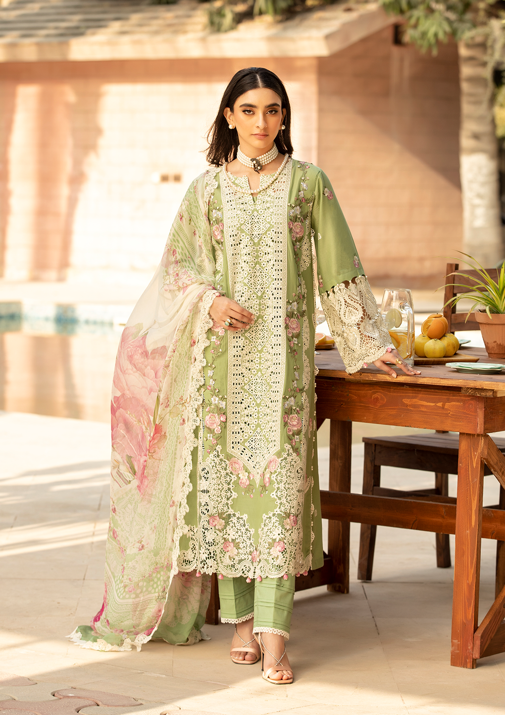 ELAF | FIZZAH | UNSTITCHED LAWN 3PC