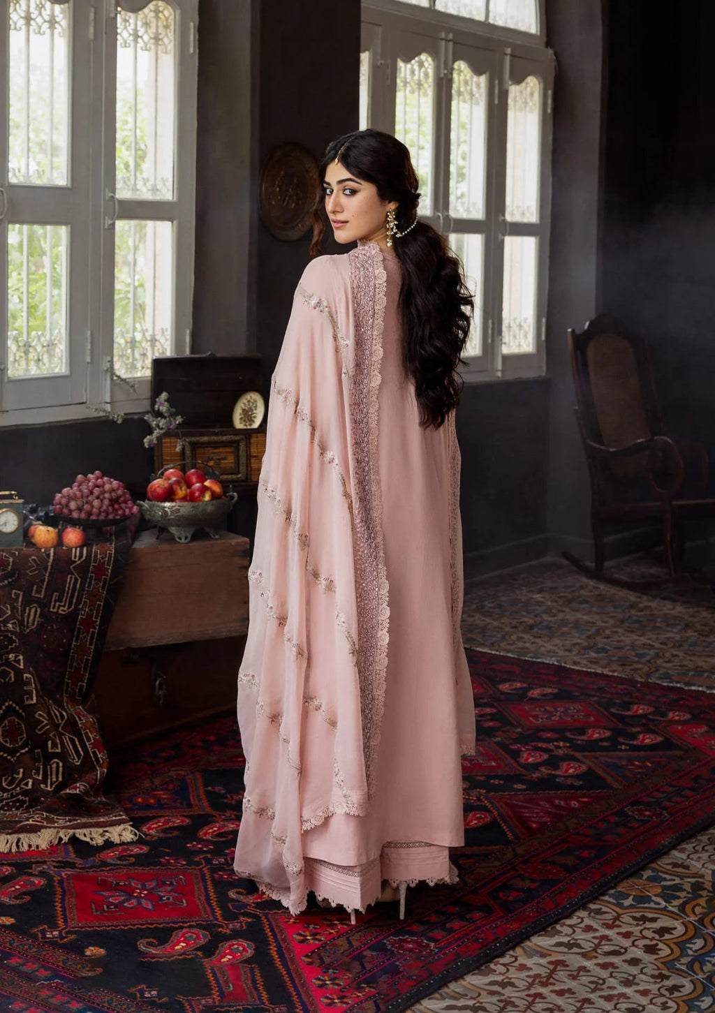 KAHF | ROSABELLE | UNSTITCHED LAWN 3PC