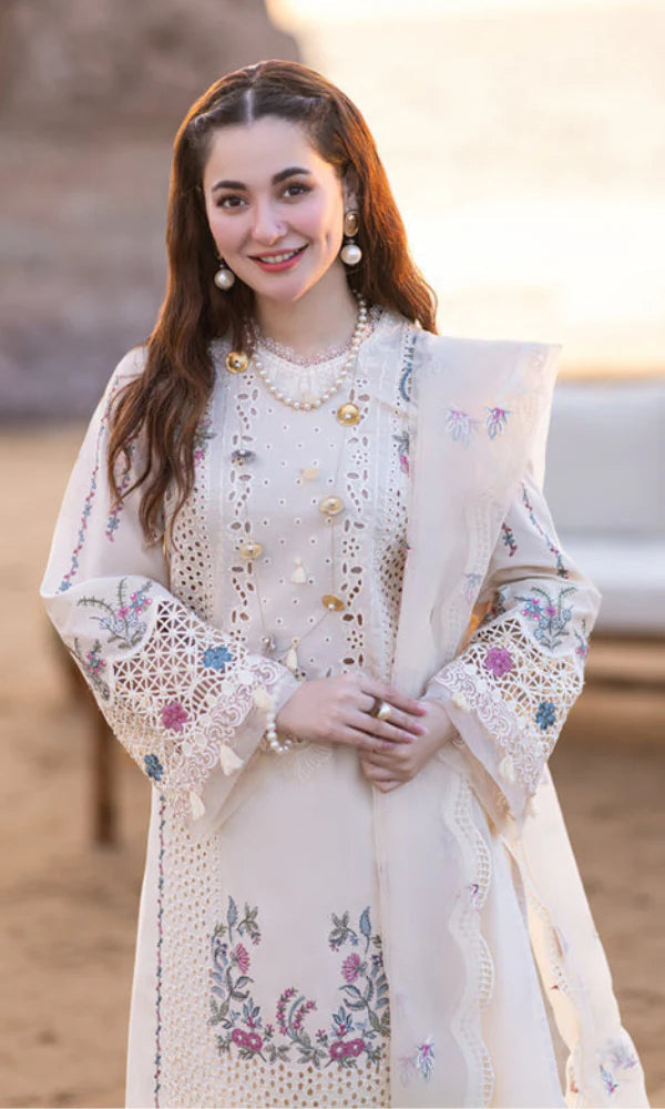 QALAMKAR | UNSTITCHED LAWN 3PC