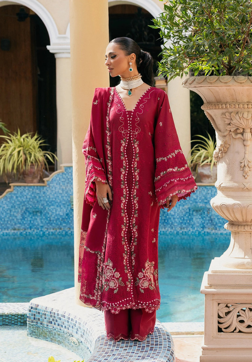 ELAF | AMBER HAZE | UNSTITCHED LAWN 3PC