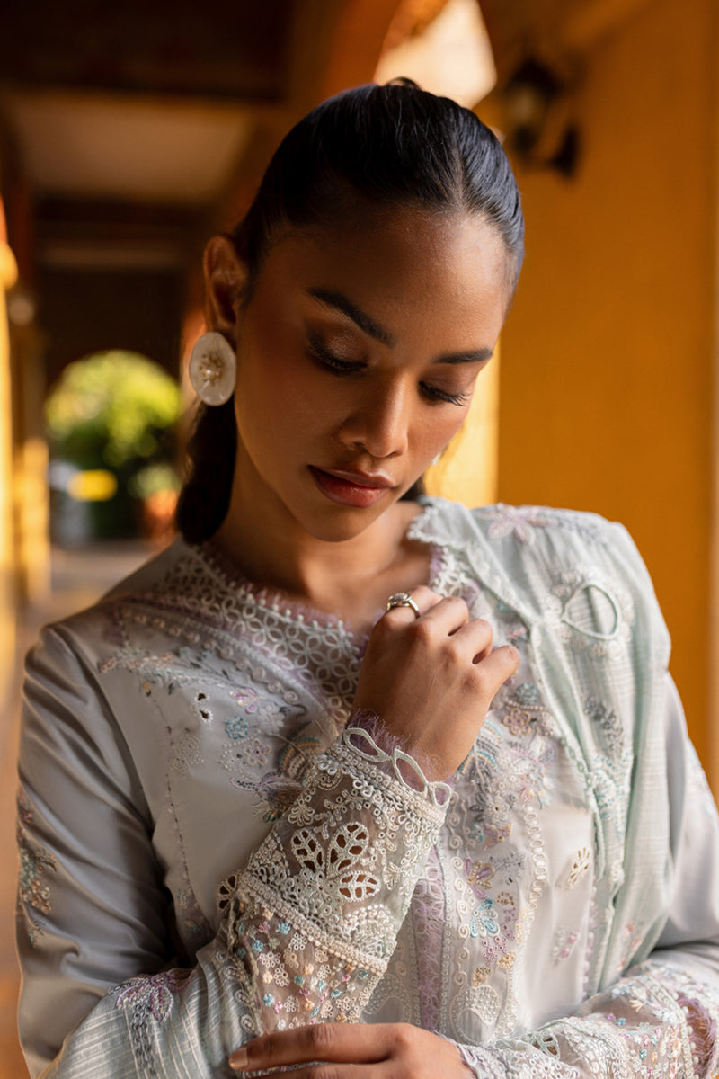 QALAMKAR | LUNE | UNSTITCHED LAWN 3PC