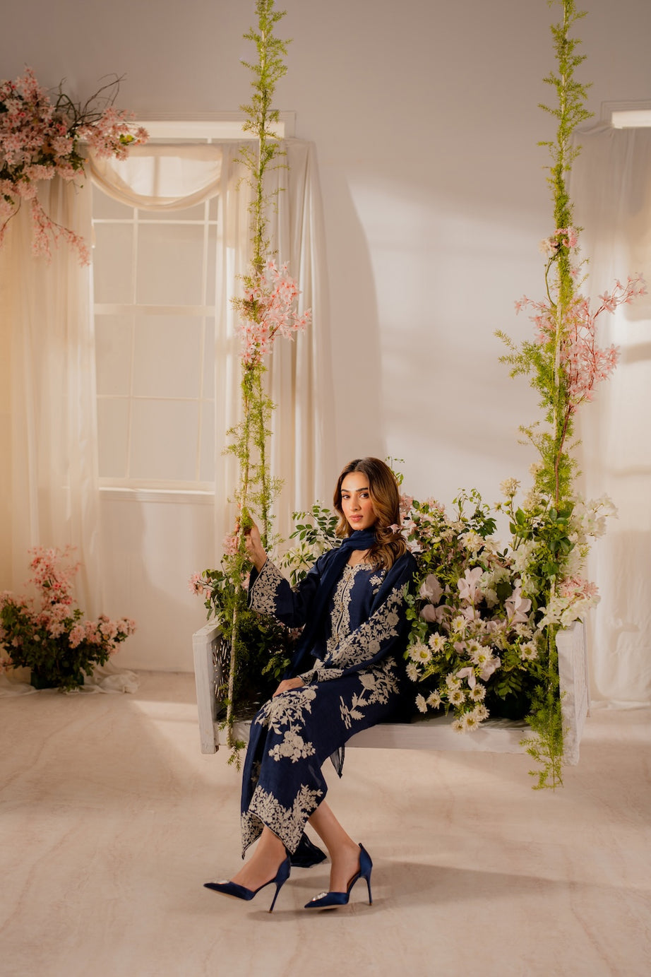 VINTAGE | KHWAAB ||UNSTITCHED LAWN 3PC