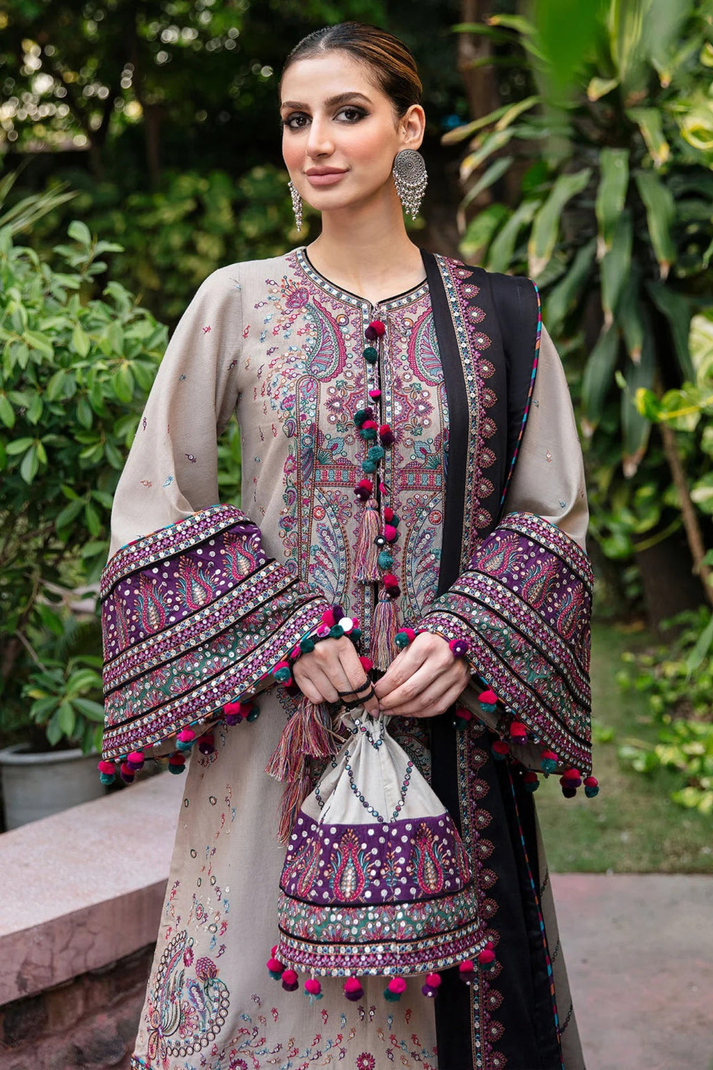 JAZMIN | Embroidered LAWN Unstitched 3PC Set