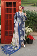 ELAF - 3PC LAWN EMBROIDERED SHIRT WITH PRINTED CHIFFON DUPATTA (WM-409)