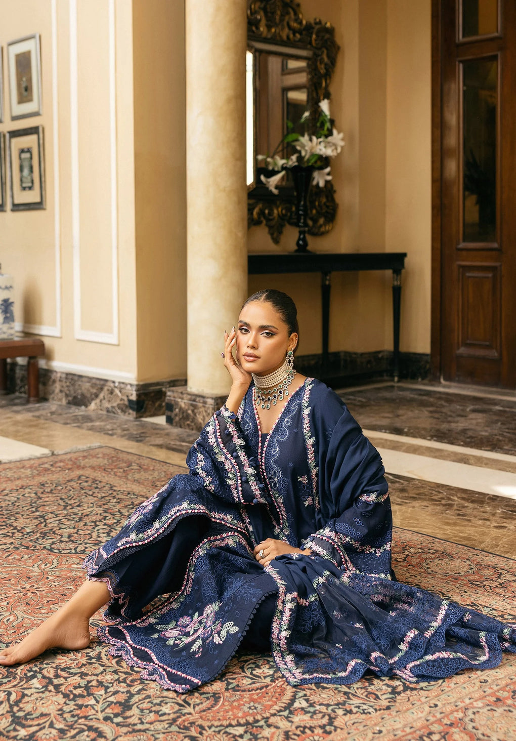 ELAF | AMBER HAZE | UNSTITCHED LAWN 3PC