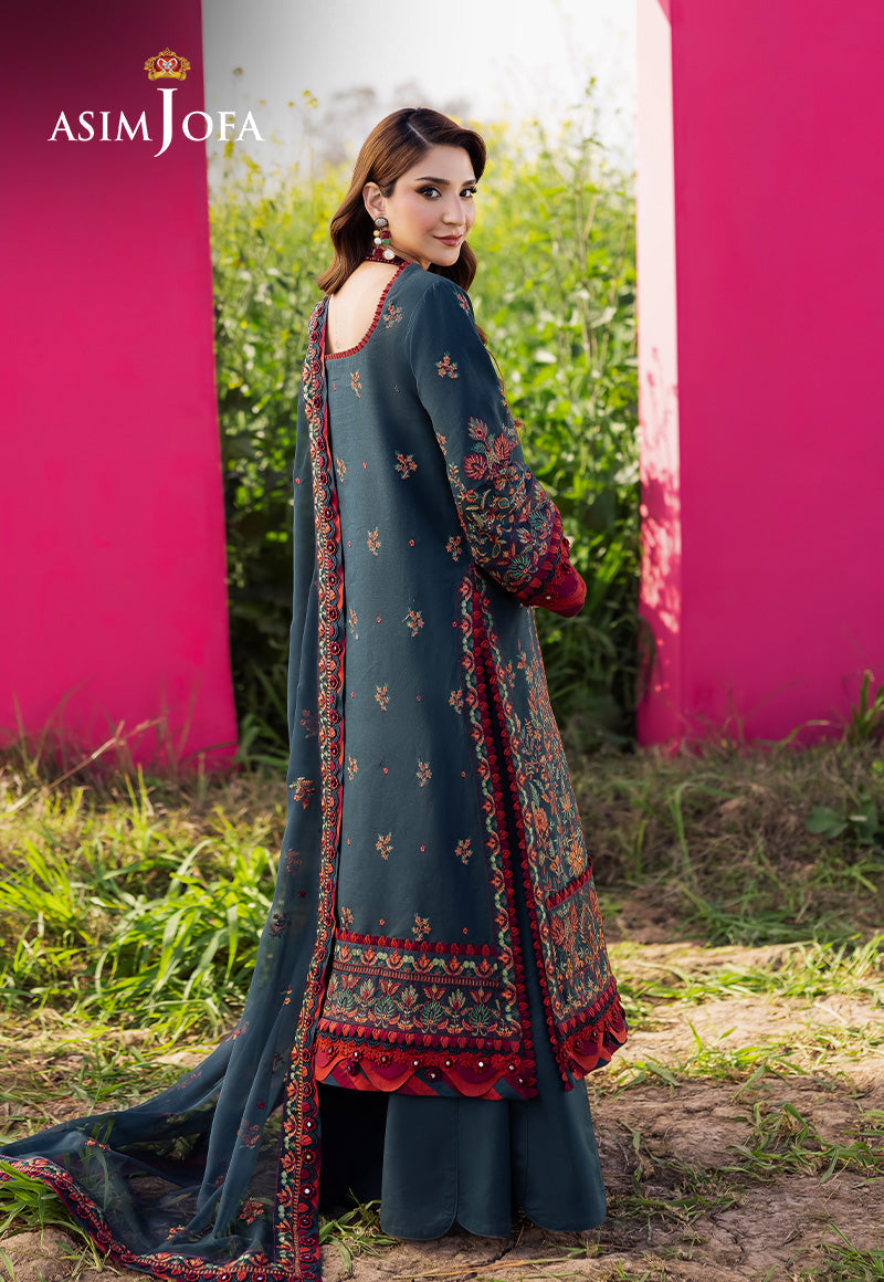 ASIM JOFA | AJELLD | UNSTITCHED LAWN 3PC