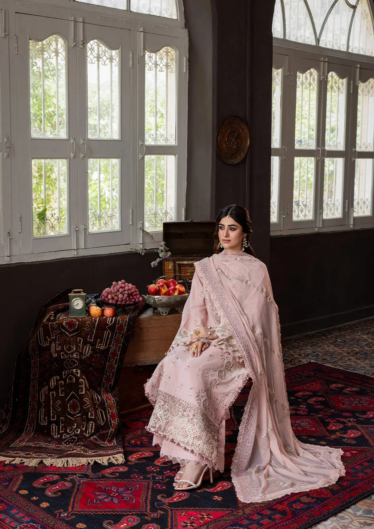 KAHF | ROSABELLE | UNSTITCHED LAWN 3PC