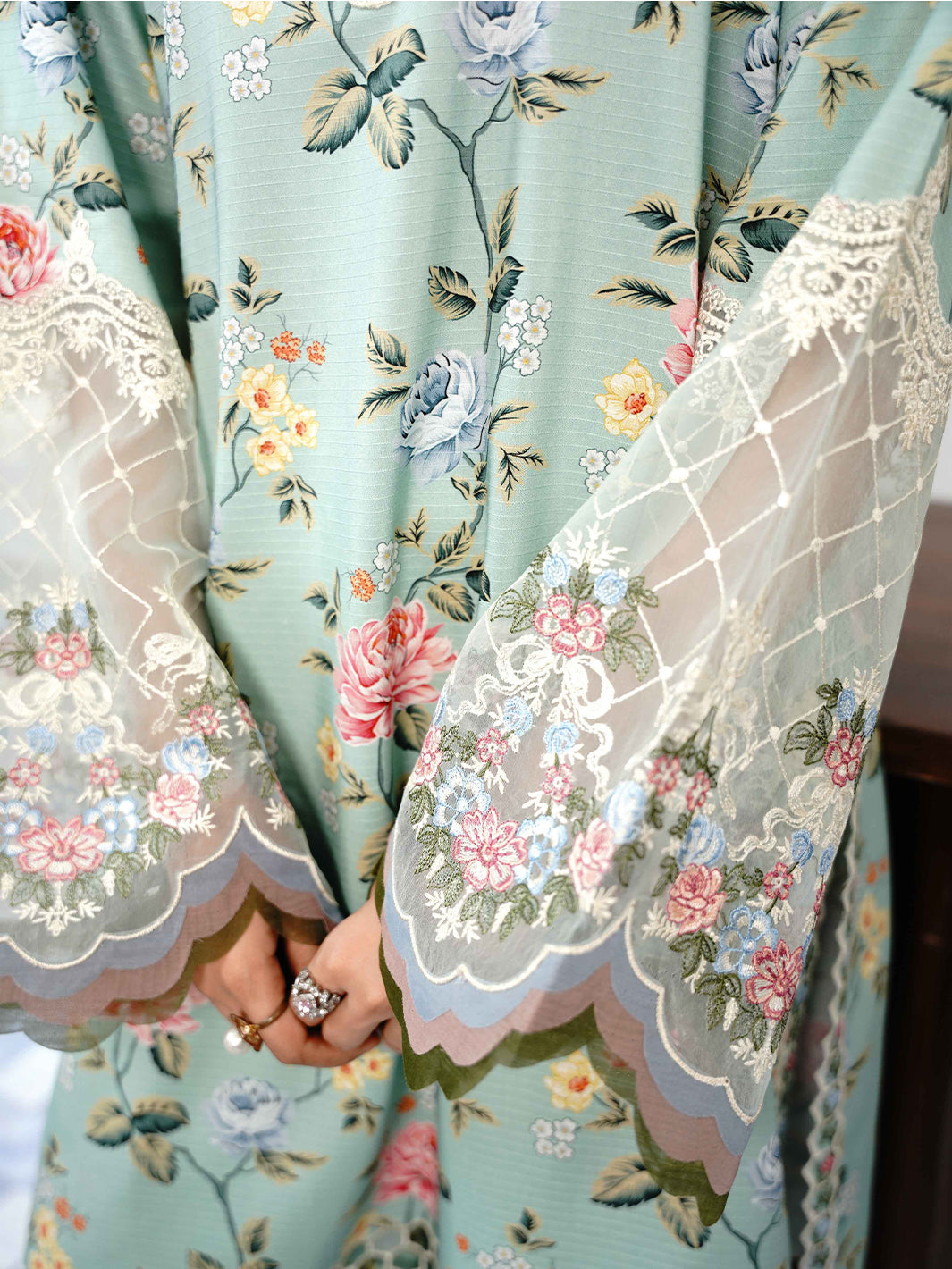 BIN ILYAS | UNSTITCHED SUMMER LAWN 3PC