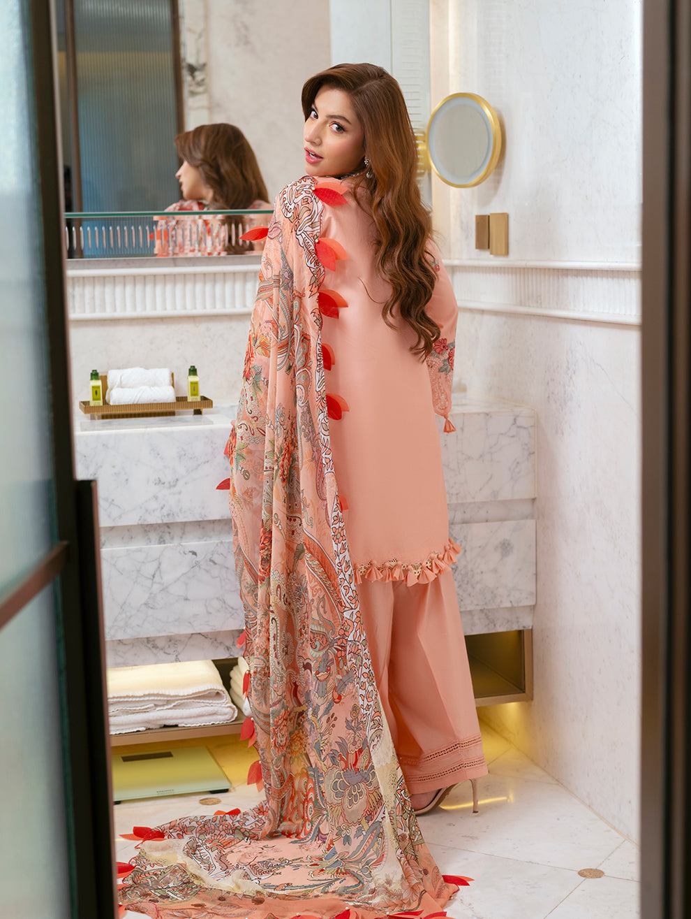 JADE - 3PC Luxury Lawn Embroidered Suit