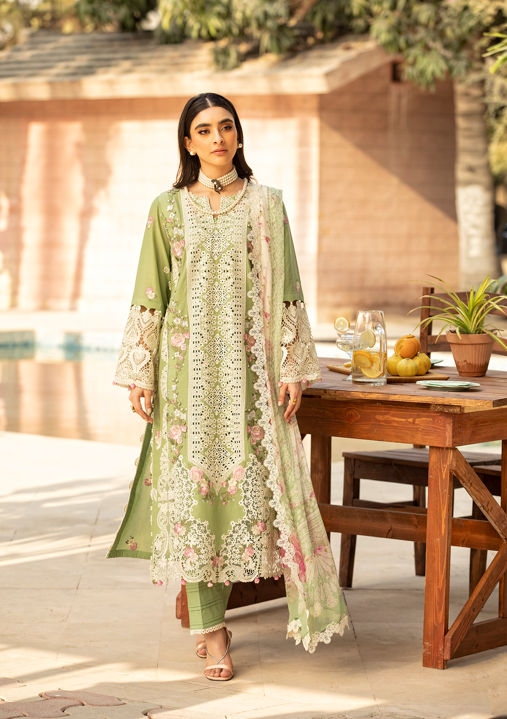 ELAF | FIZZAH | UNSTITCHED LAWN 3PC