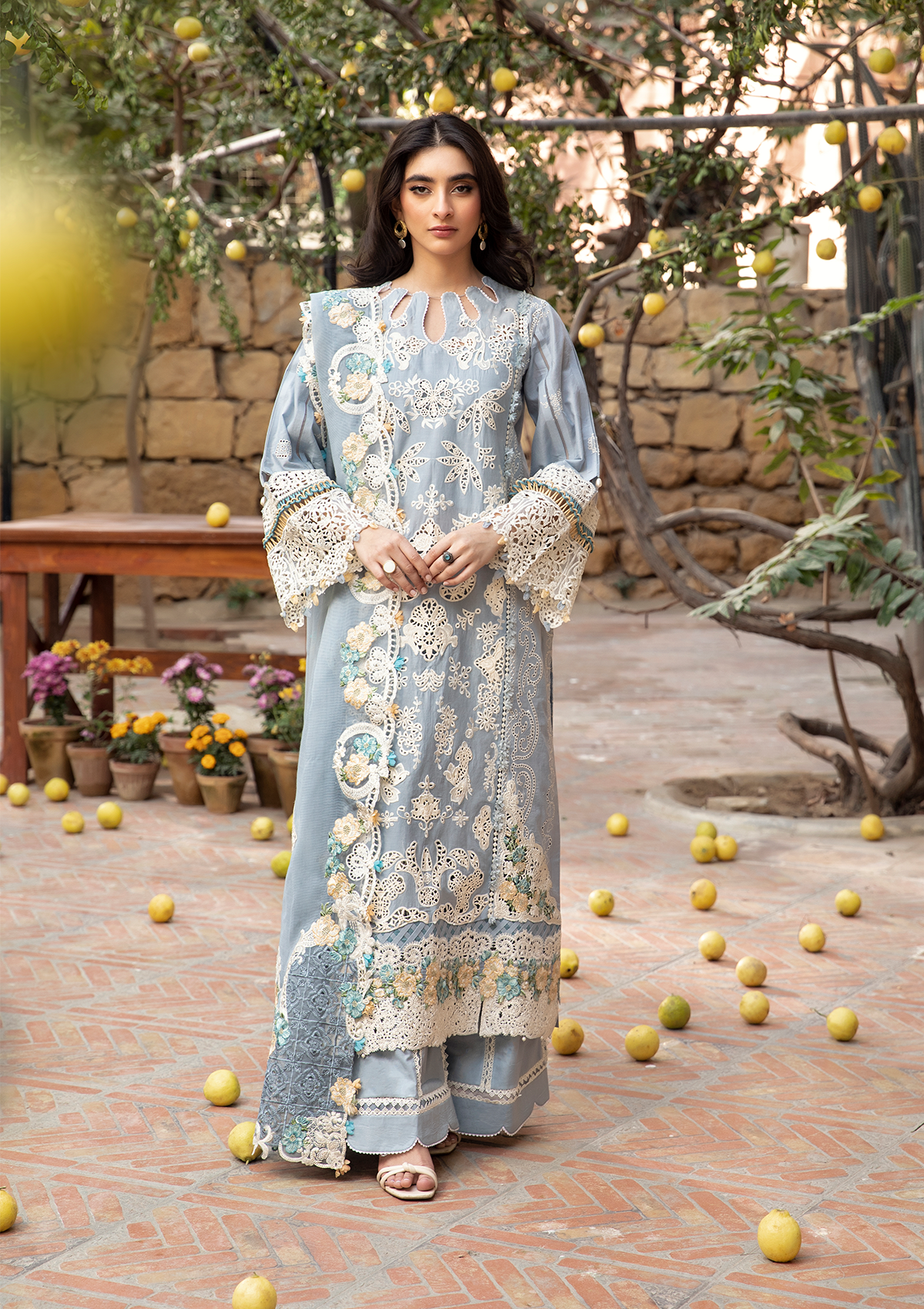 ELAF | MAHVEEN | UNSTITCHED LAWN 3PC