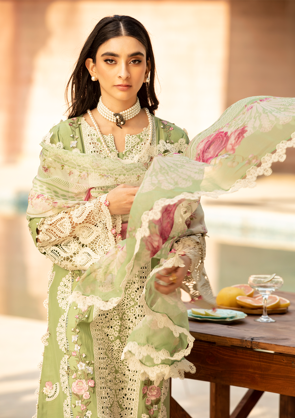 ELAF | FIZZAH | UNSTITCHED LAWN 3PC