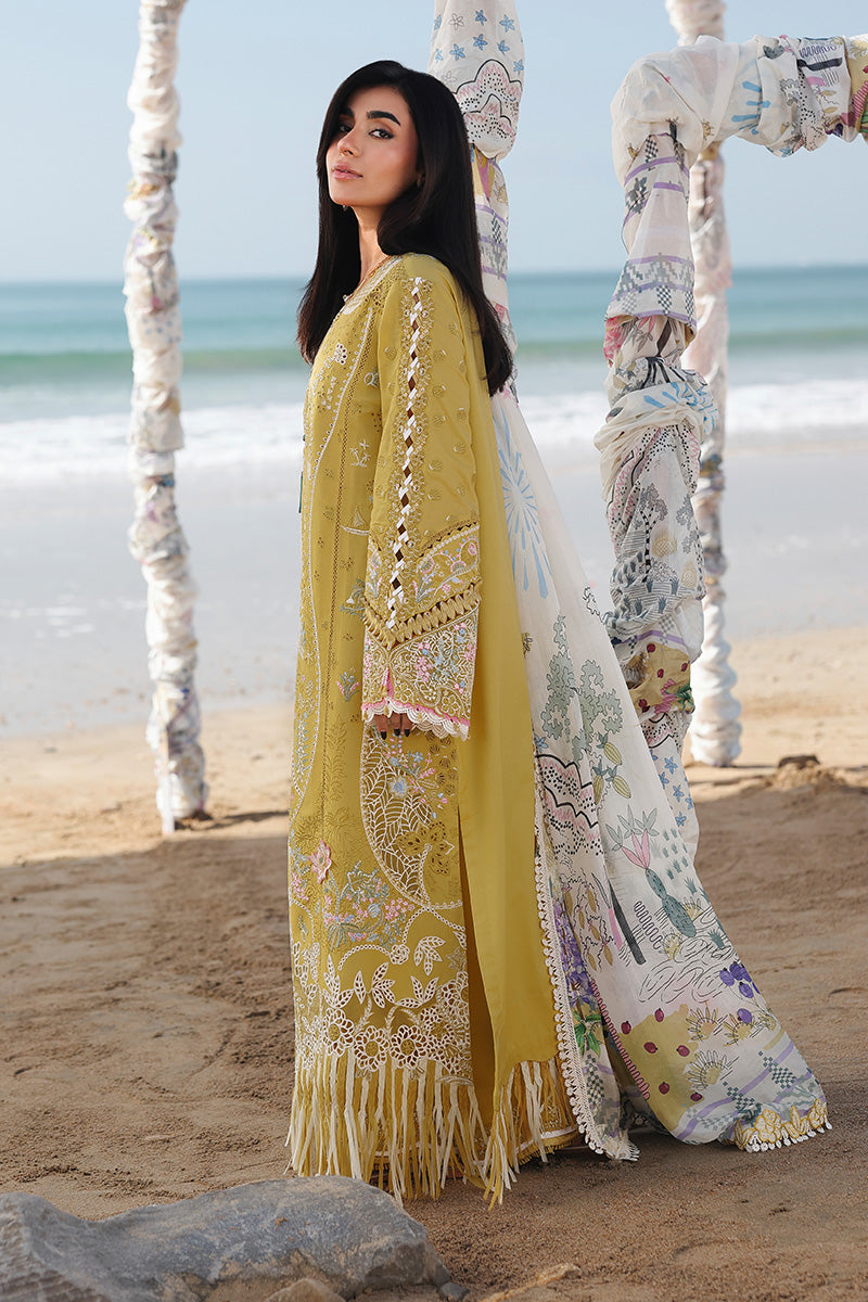 QALAMKAR | HIRA | UNSTITCHED LAWN 3PC