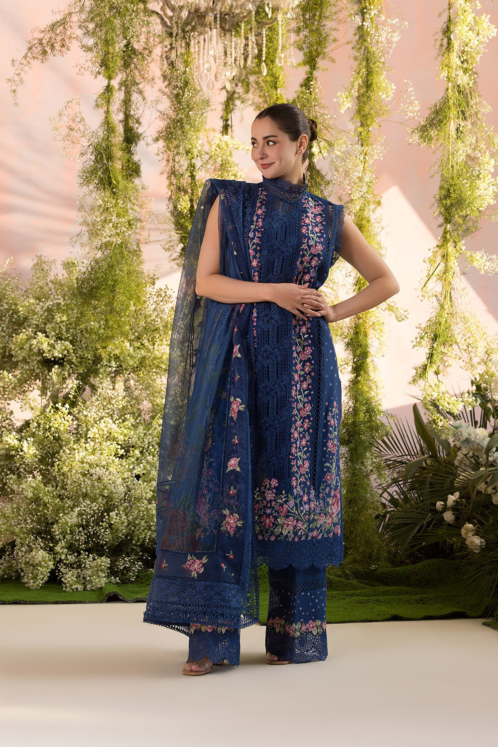 SOBIA NAZIR |UNSTITCHED LAWN 3PC | EID COLLECTION 2025