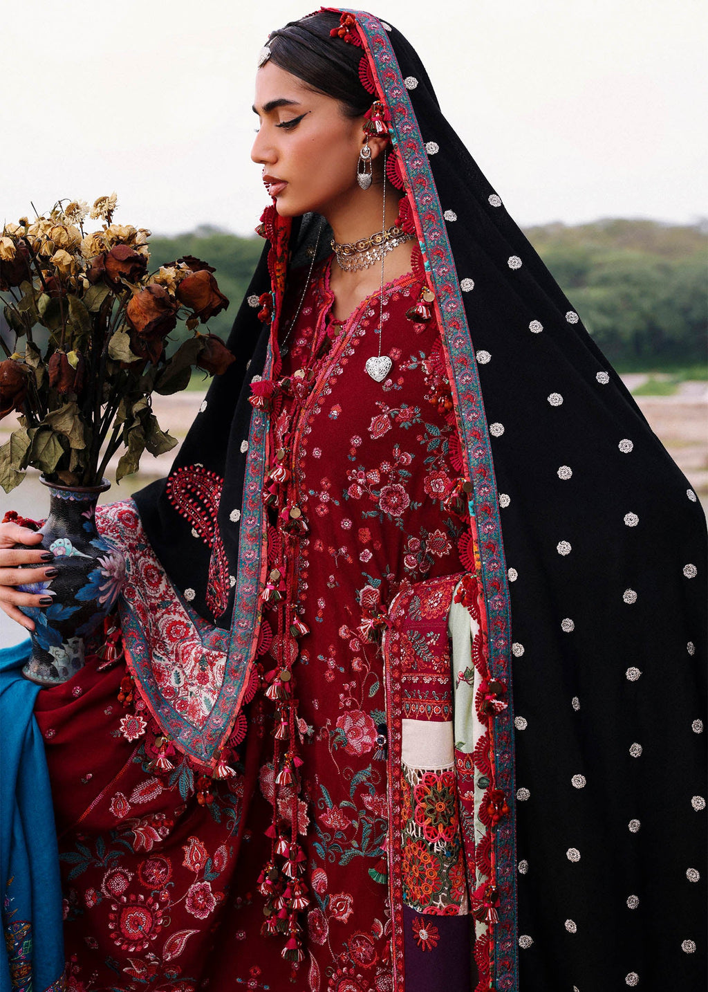 HUSSAIN REHAR | Pankhuri | UNSTITCHED LAWN 3PC
