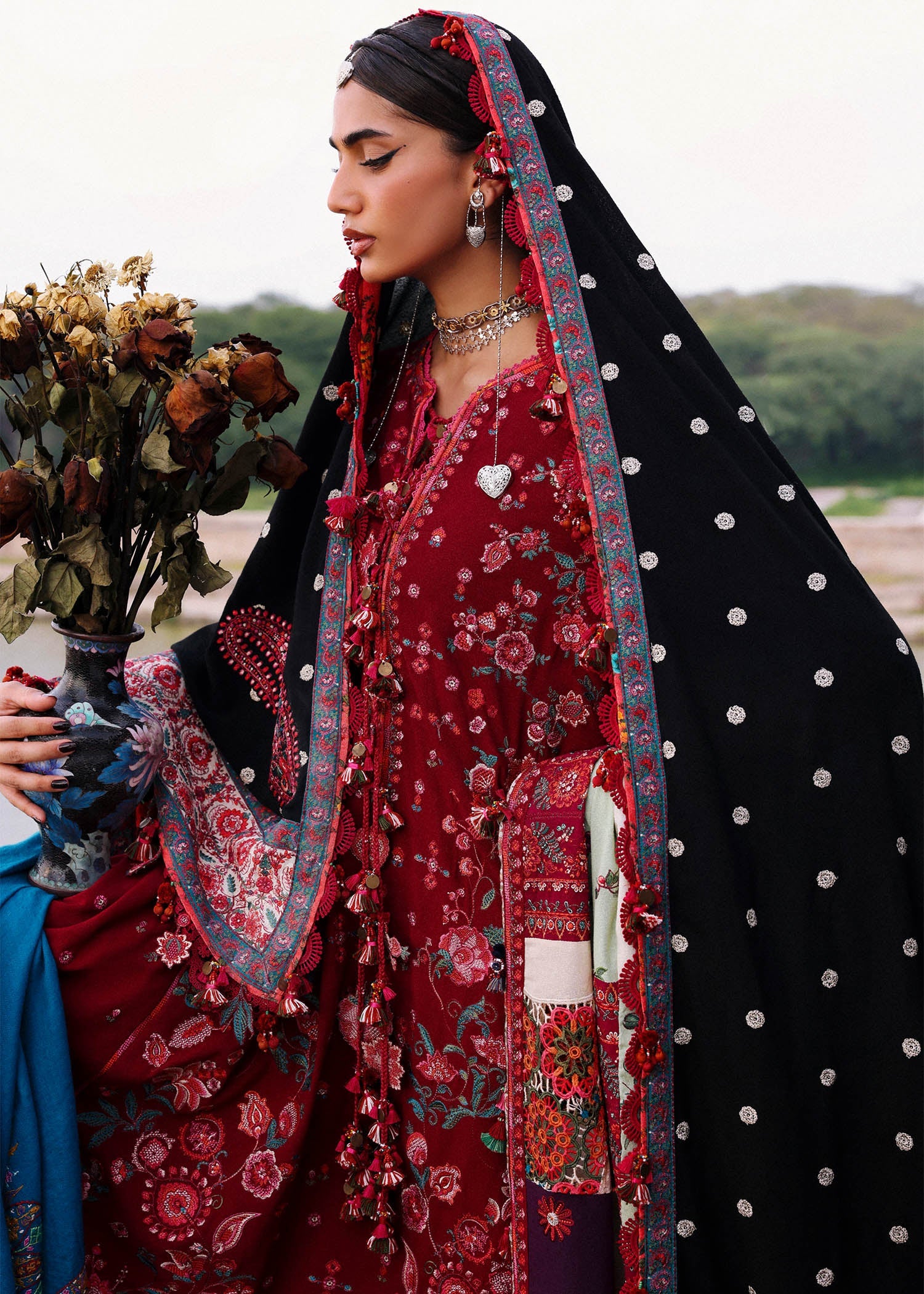 HUSSAIN REHAR | Pankhuri | UNSTITCHED LAWN 3PC