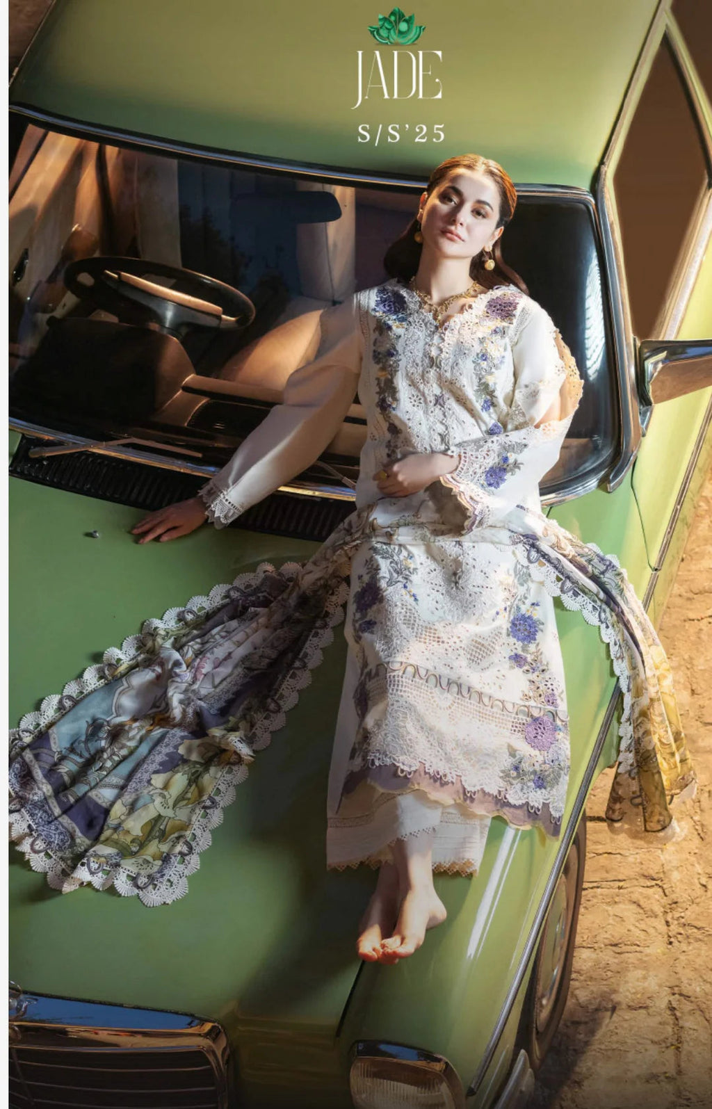 JADE | OMBRE | Embroidered Lawn Unstitched 3PC Set