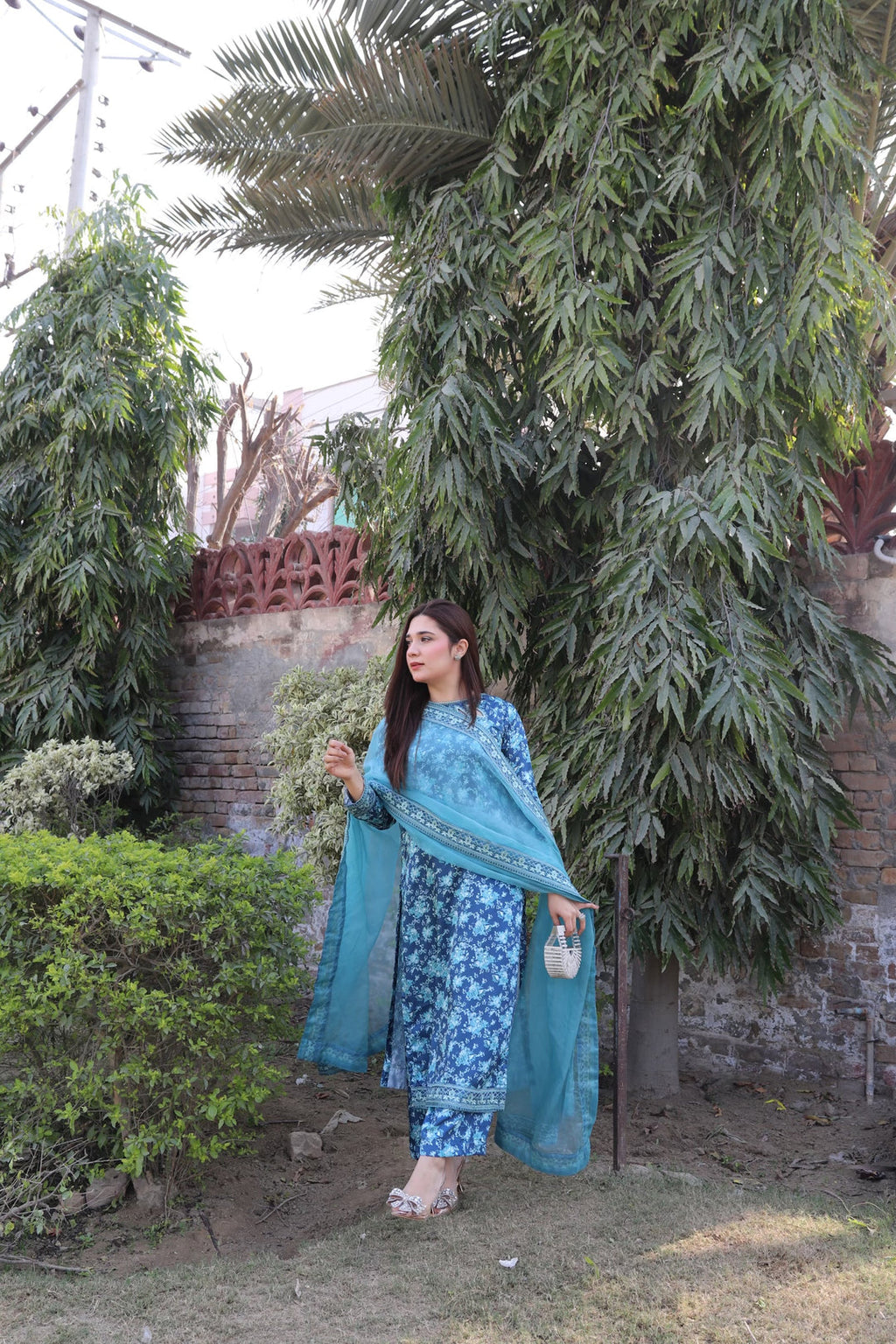 BAROQUE | WAVES | UNSTITCHED SUMMER LAWN 3PC