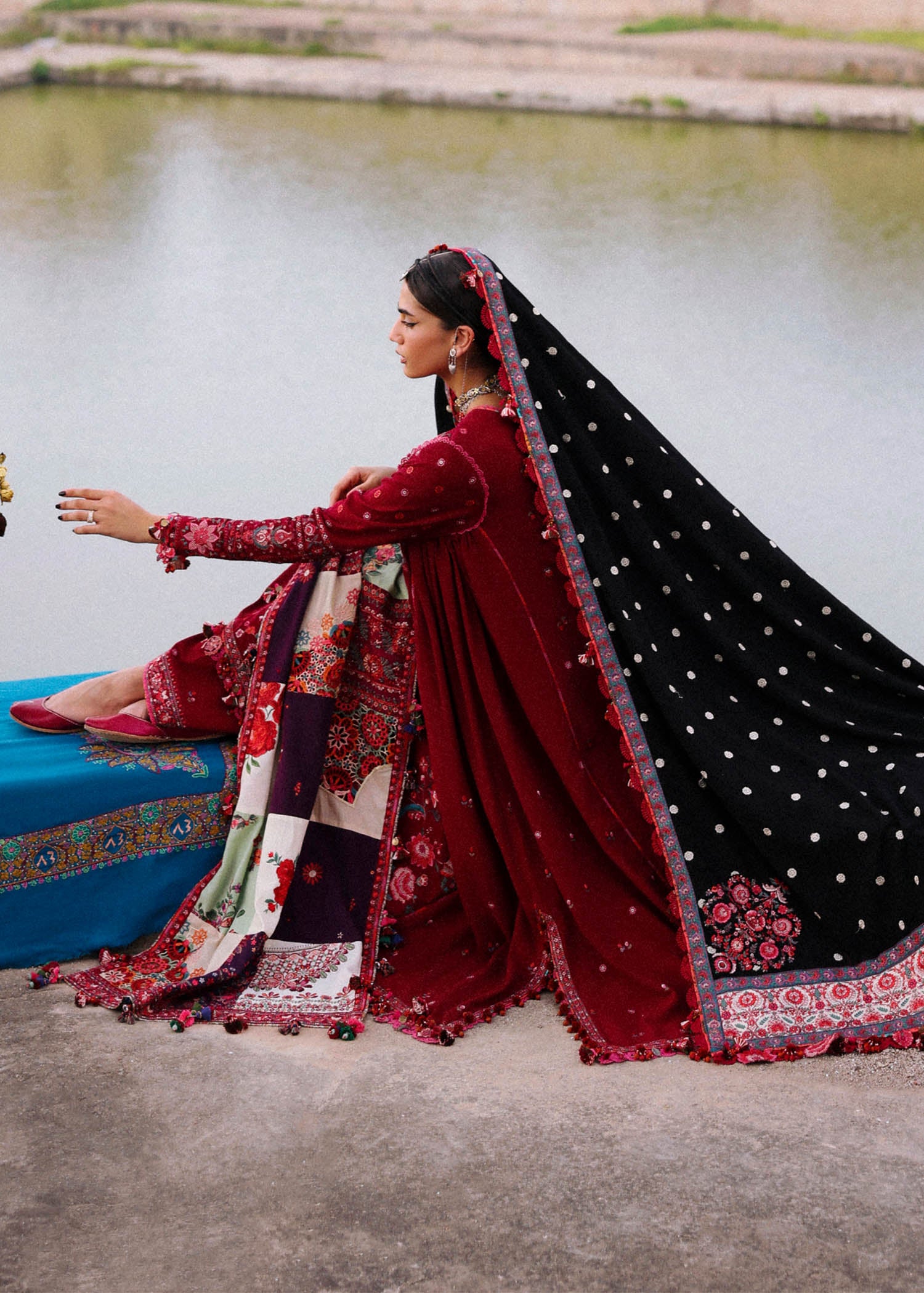 HUSSAIN REHAR | Pankhuri | UNSTITCHED LAWN 3PC