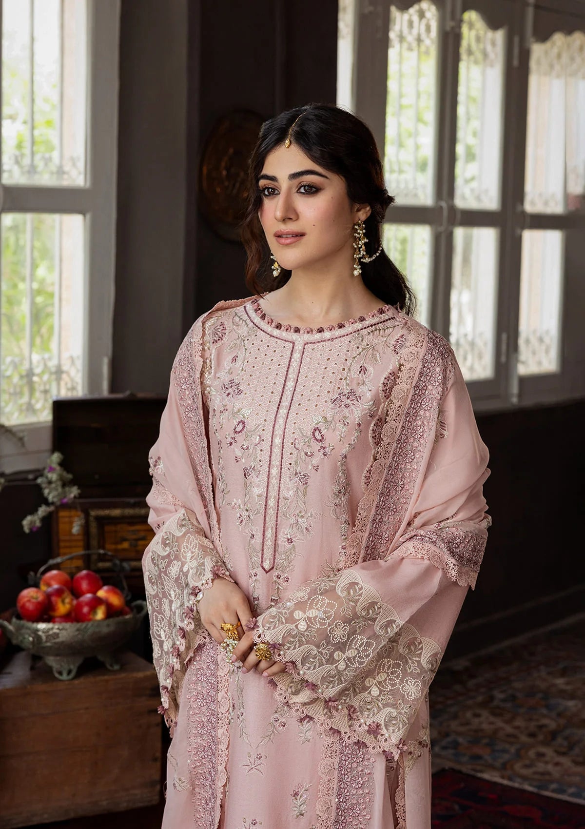 KAHF | ROSABELLE | UNSTITCHED LAWN 3PC