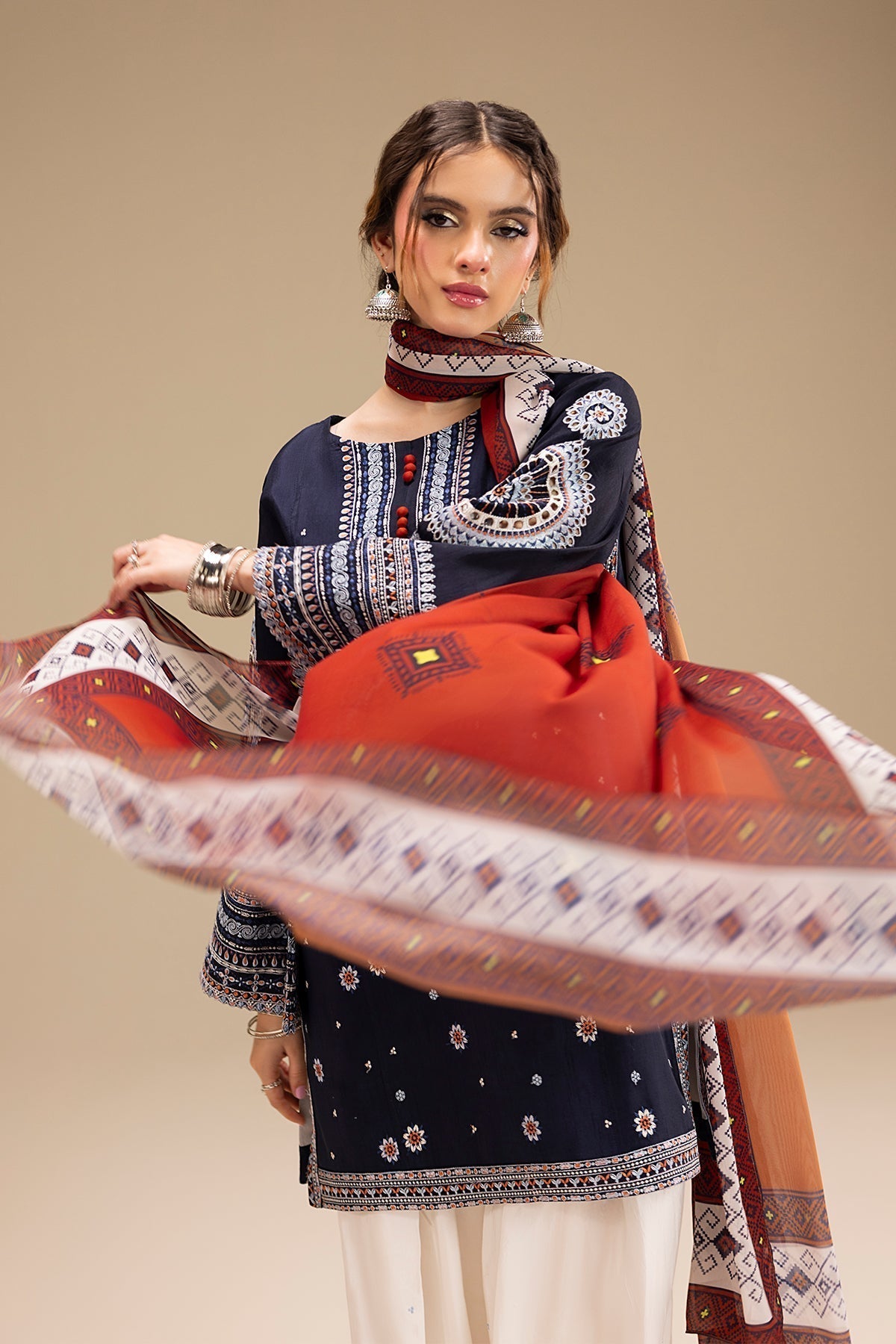 BAROQUE | UNSTITCHED LAWN 3PC
