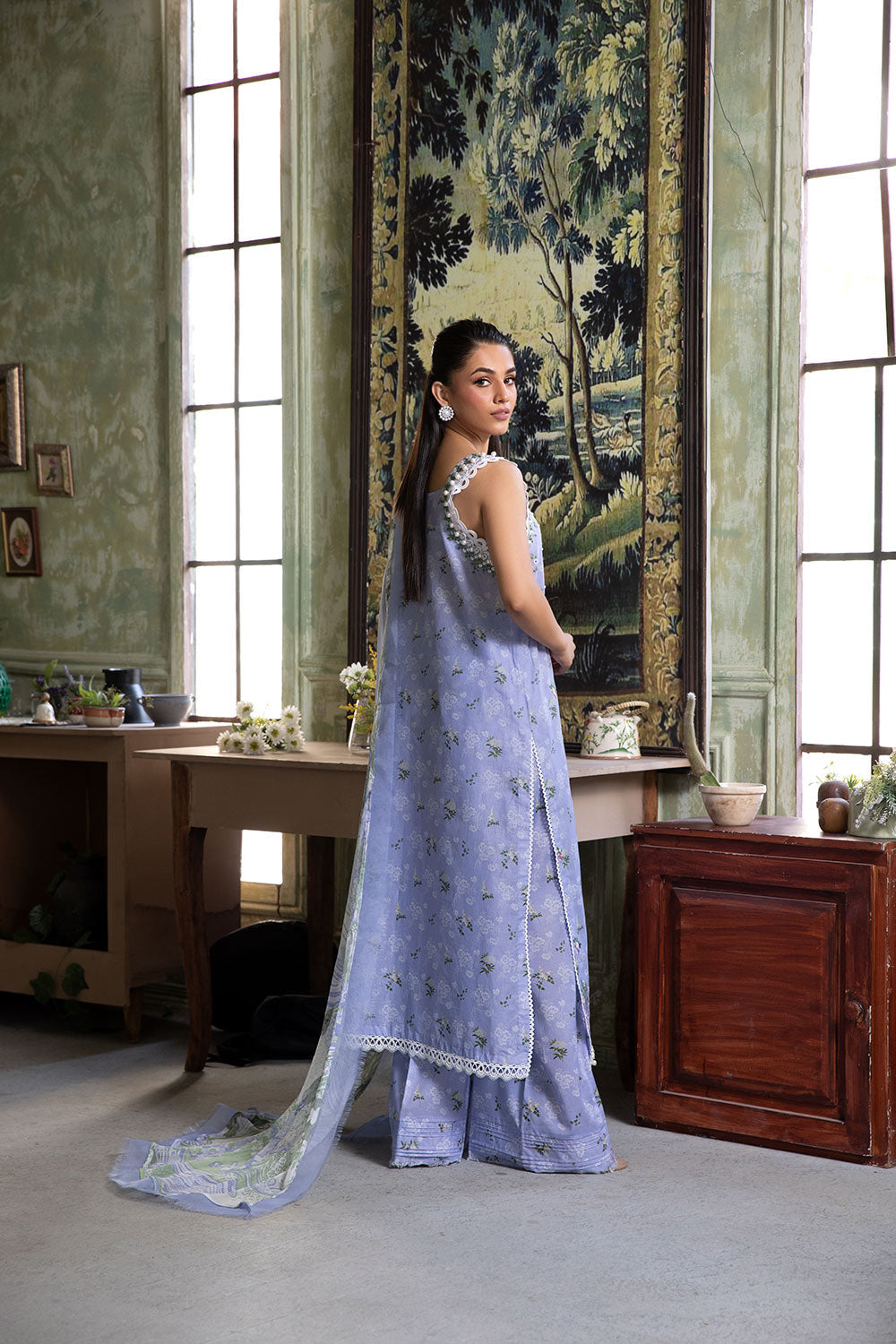 SOBIA NAZIR | VITAL B| UNSTITCHED LAWN 3PC