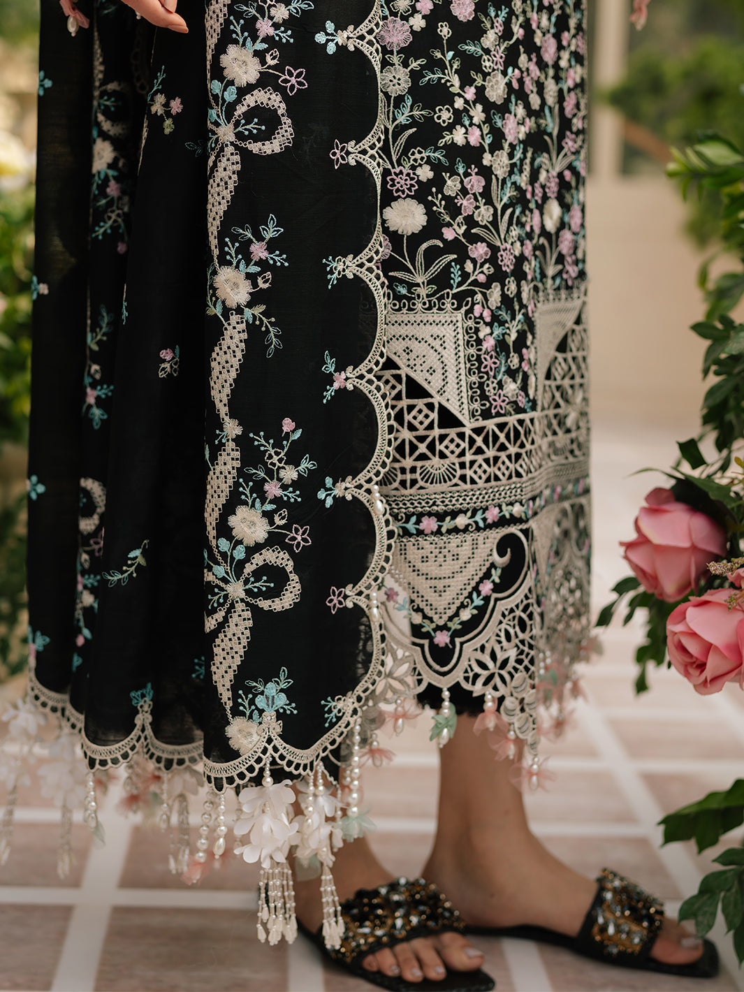 BIN ILYAS | UNSTITCHED LAWN 3PC
