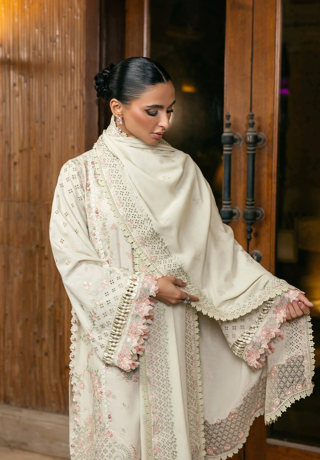 ELAF | PEARLOSA | LAWN UNSTITCHED 3PC