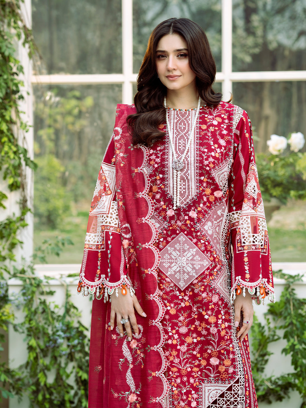 BIN ILYAS | UNSTITCHED LAWN 3PC