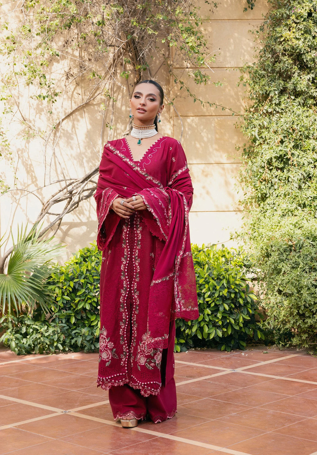 ELAF | AMBER HAZE | UNSTITCHED LAWN 3PC