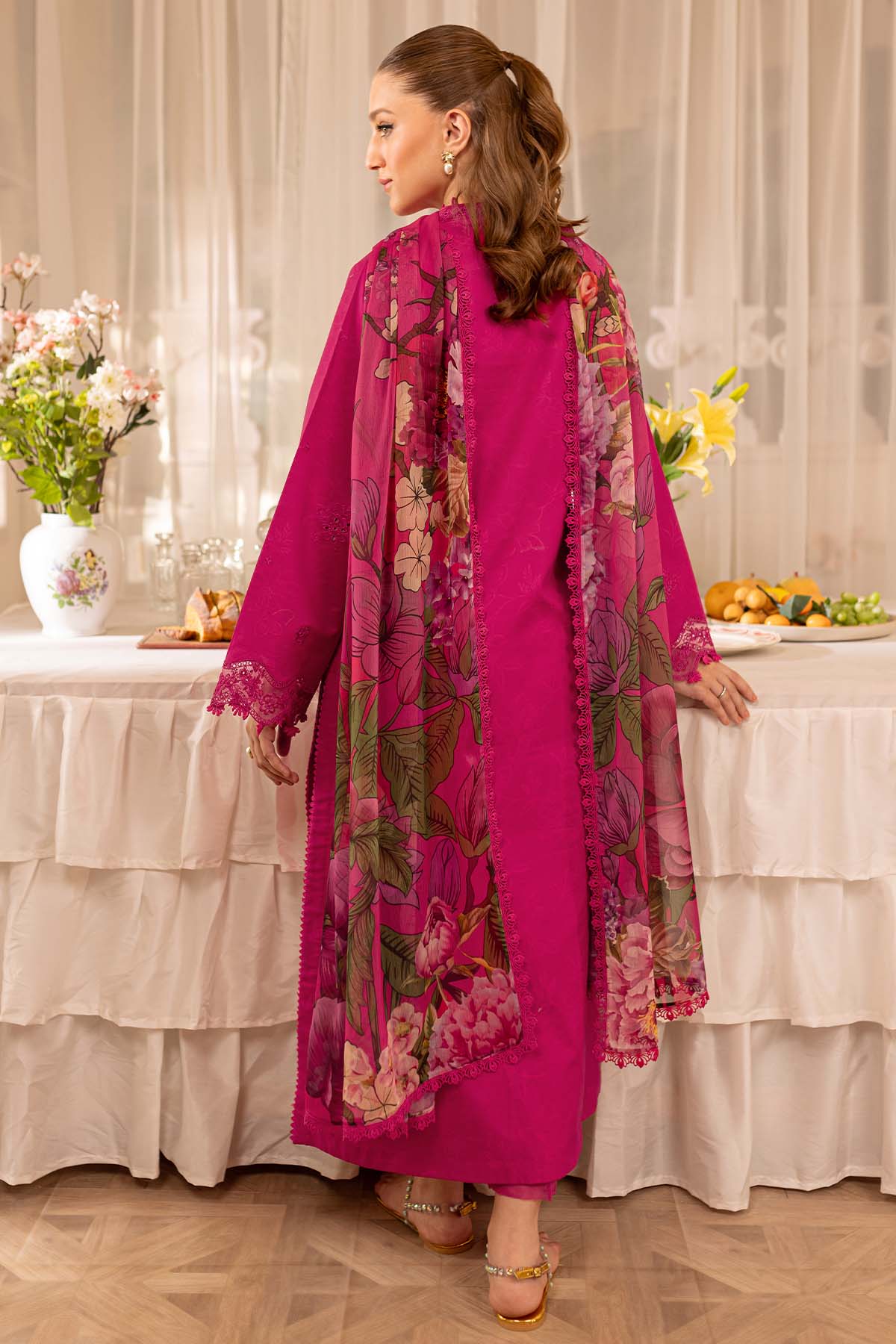 FARASHA | ASTER | UNSTITCHED LAWN 3PC