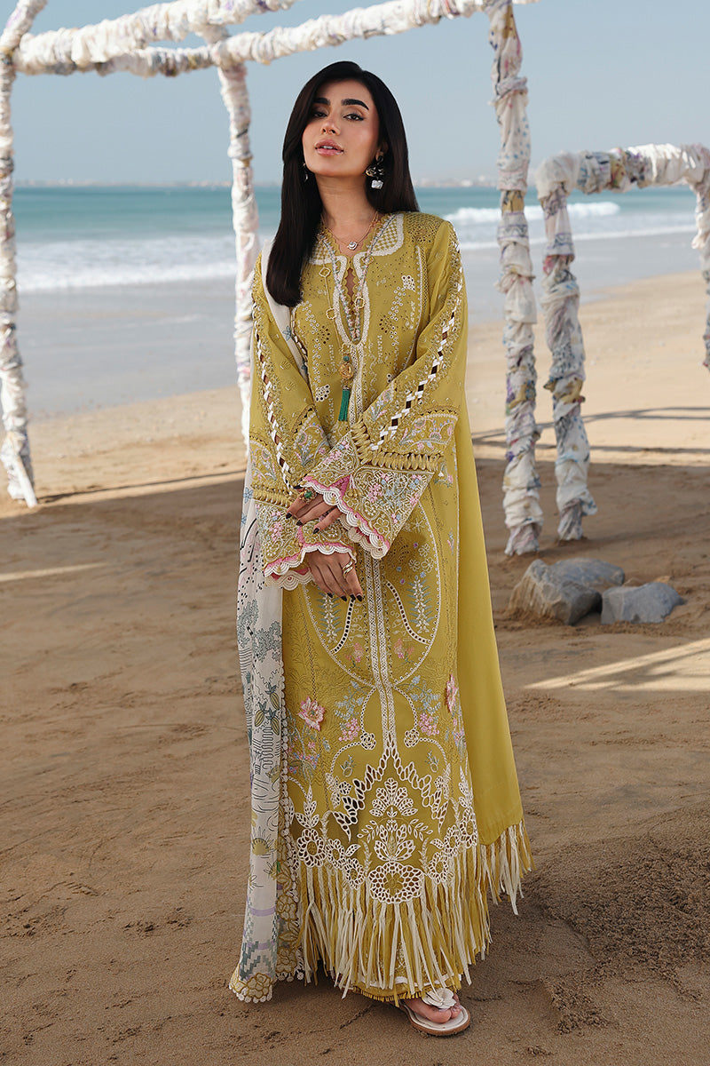 QALAMKAR | HIRA | UNSTITCHED LAWN 3PC
