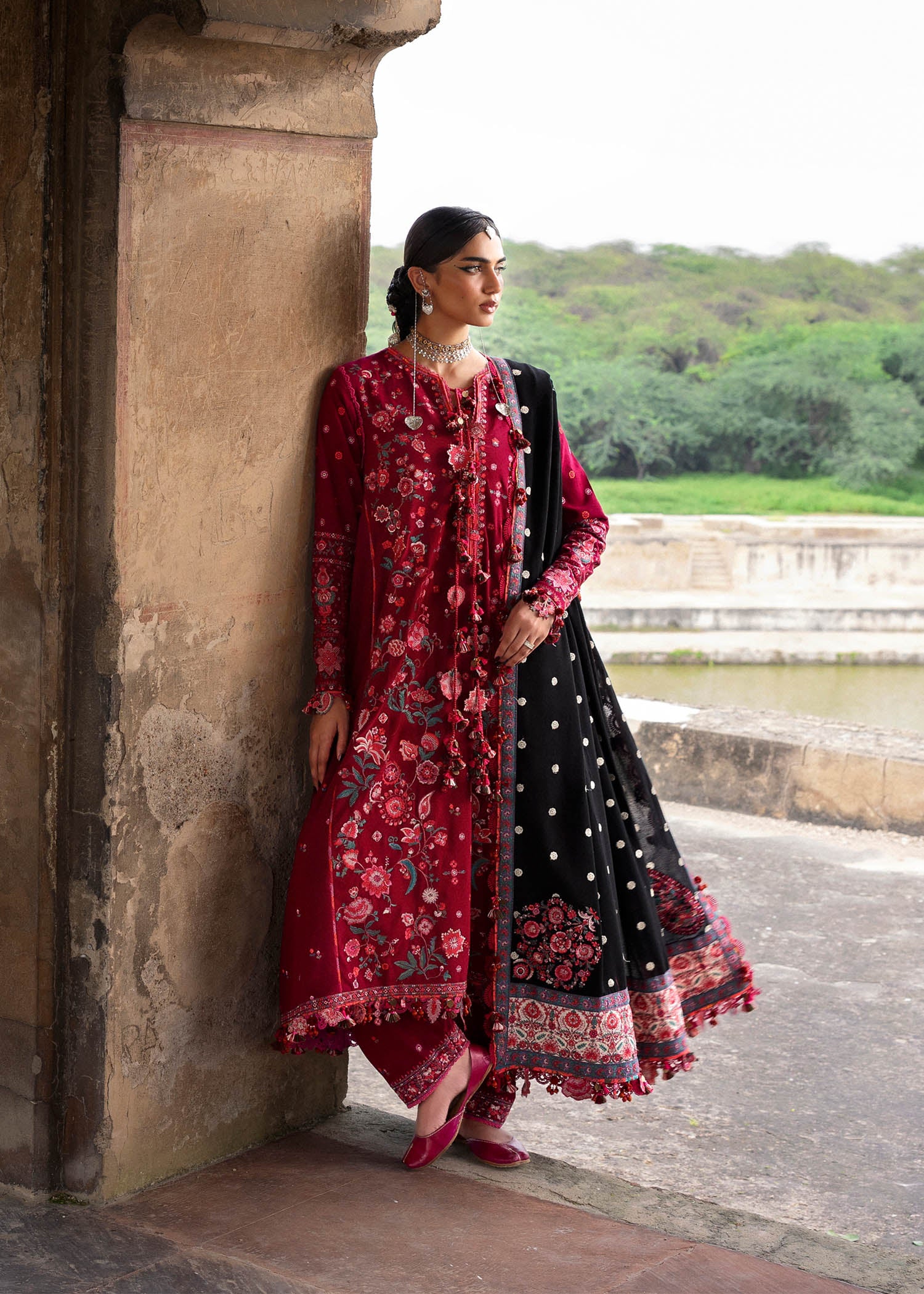 HUSSAIN REHAR | Pankhuri | UNSTITCHED LAWN 3PC