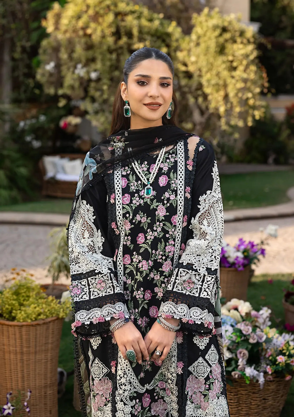 ELAF | MAHJABEEN | UNSTITCHED LAWN 3PC