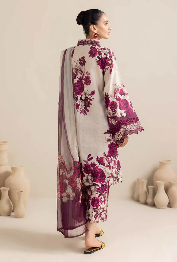 ADAN LIBAS | SUMMER |UNSTITCHED LAWN 3PC
