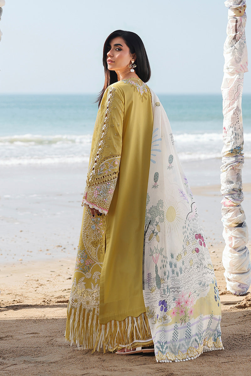 QALAMKAR | HIRA | UNSTITCHED LAWN 3PC